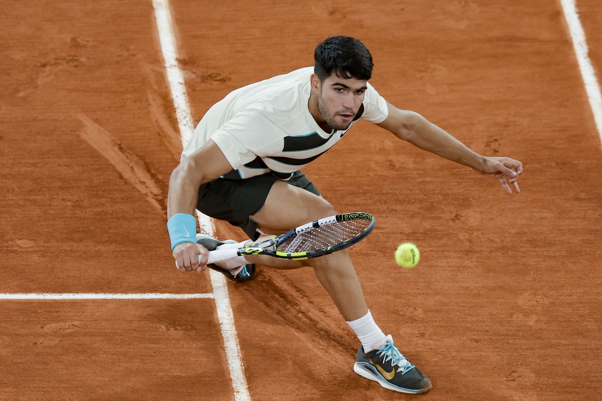 Carlos Alcaraz at the French Open 2025. (Photo: Getty)